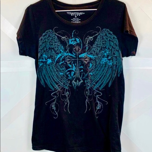 Wrangler Blues Graphic T-shirt - Picture 2 of 7